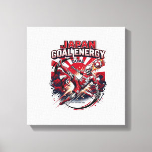 Japan Doel Energie Skelet Striker Naties Creatief Canvas Afdruk