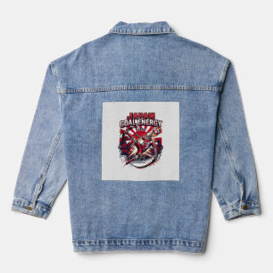 Japan Doel Energie Skelet Striker Naties Creatief Denim Jacket