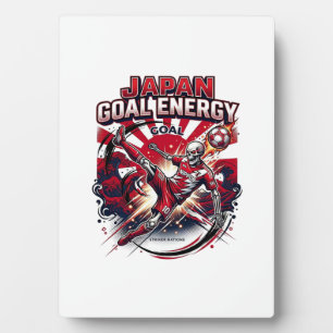 Japan Doel Energie Skelet Striker Naties Creatief Fotoplaat