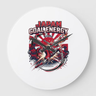 Japan Doel Energie Skelet Striker Naties Creatief Grote Klok