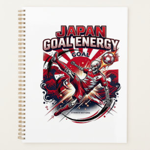 Japan Doel Energie Skelet Striker Naties Creatief Planner