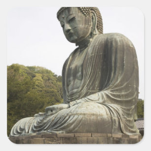 Japan, eiland Honshu, prefectuur Kanagawa, Vierkante Sticker