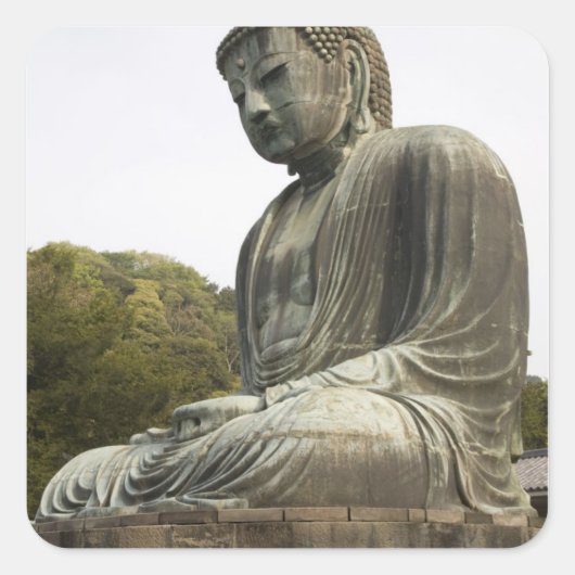 Japan, eiland Honshu, prefectuur Kanagawa, Vierkante Sticker (Voorkant)