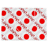 Japan en Japanse vlag met Jouw naam Groot Cadeauzakje (Achterkant)