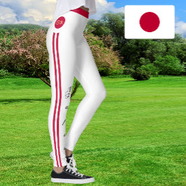 Japan en Japanse vlag mode, sport- en reisfan Leggings