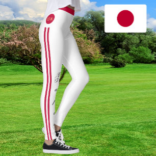 Japan en Japanse vlag mode, sport- en reisfan Leggings