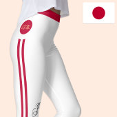 Japan en Japanse vlag mode, sport- en reisfan Leggings