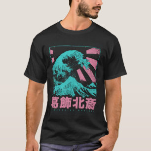 Japan esthetische hokusai japans grote golf van ka t-shirt