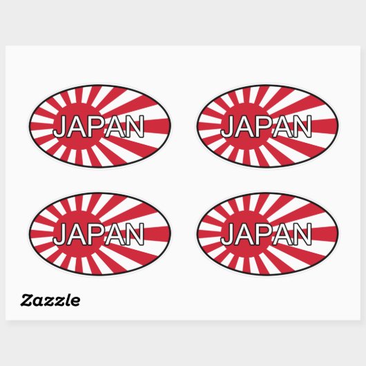 Japan Euro Sticker (Vel)