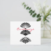 Japan Fans Thunder_Cove Briefkaart (Staand voorkant)