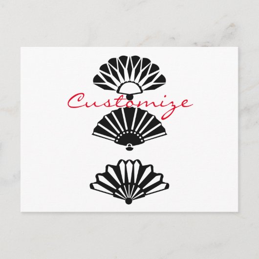 Japan Fans Thunder_Cove Briefkaart (Voorkant)
