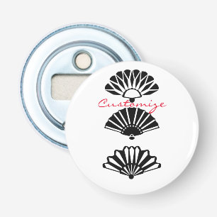 Japan Fans Thunder_Cove Button Flesopener