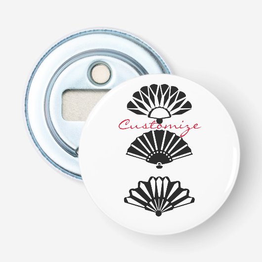 Japan Fans Thunder_Cove Button Flesopener (Voorkant)