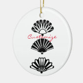 Japan Fans Thunder_Cove Keramisch Ornament (Links)