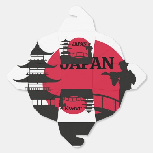 Japan Favoriet Box Bedankdoosjes (Ongevouwen)