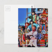 Japan Festival Traditie Briefkaart (Voorkant / Achterkant)