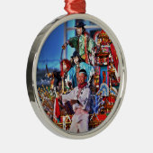 Japan Festival Tradition Metalen Ornament (Rechts)