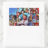 Japan Festival Tradition Rechthoekige Sticker (Tas)