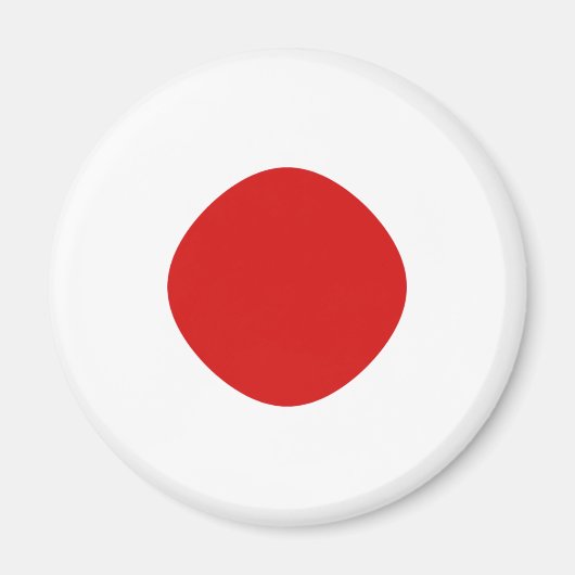 Japan Fisheye Vlag Magneet (Voorkant)