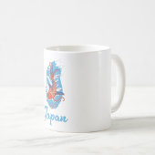 Japan Fishing logo Koffiemok (Voorkant rechts)