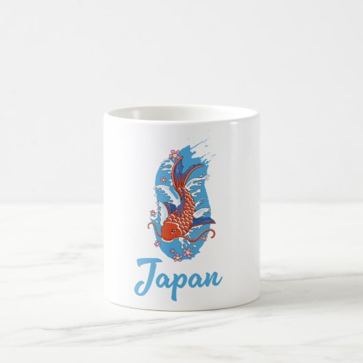 Japan Fishing logo Koffiemok (Center)