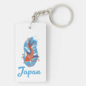 Japan Fishing logo Sleutelhanger (achterkant)