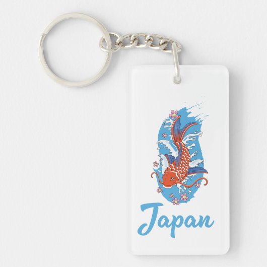Japan Fishing logo Sleutelhanger (Voorkant)