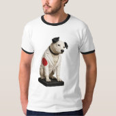 Japan Flag Blazer Nipper - RCA Victor Dog in Japan T-shirt (Voorkant)