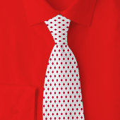 Japan Flag Brick Pattern Stropdas