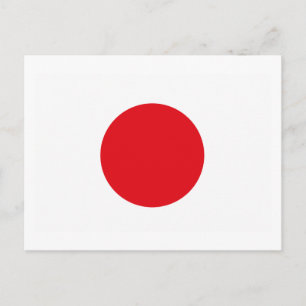 Japan Flag Briefkaart