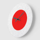 JAPAN FLAG Clock Grote Klok (Hoek)