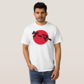 Japan Flag GAMER-Shirt - "GE-MA"-videogames T-shirt (Voorkant volledig)