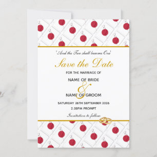 JAPAN FLAG Gepersonaliseerd bruiloft Save The Date