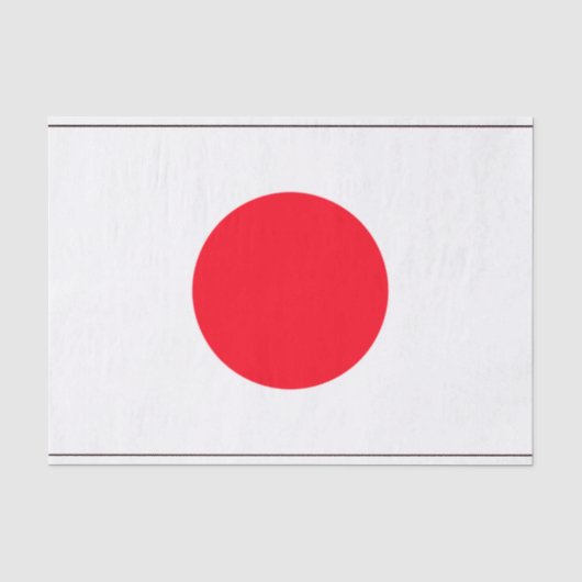 Japan Flag Gift Tissue Paper Tissuepapier (Voorkant)