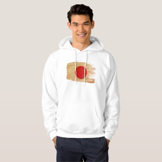 Japan Flag Hoodie (Voorkant volledig)