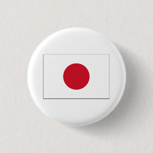 Japan FLAG International Ronde Button 3,2 Cm