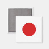 Japan Flag Magnet (Voorkant / Achterkant)