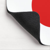 Japan Flag Mousepad Muismat (Hoek)