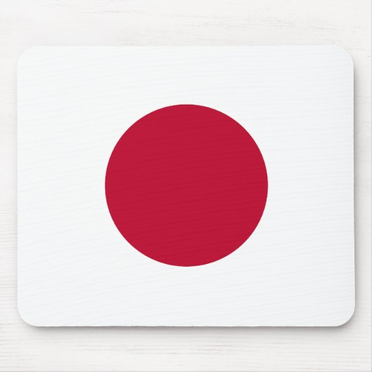 Japan Flag Mousepad Muismat (Voorkant)