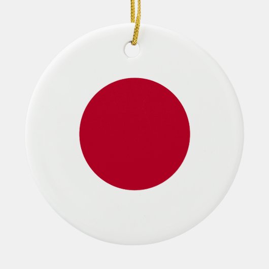 Japan Flag Ornament (Voorkant)