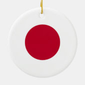 Japan Flag Ornament (Achterkant)