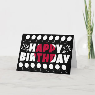 Japan Flag Patriotic Birthday Kaart
