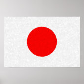 JAPAN FLAG Poster (Voorkant)