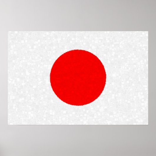 JAPAN FLAG Poster (Voorkant)