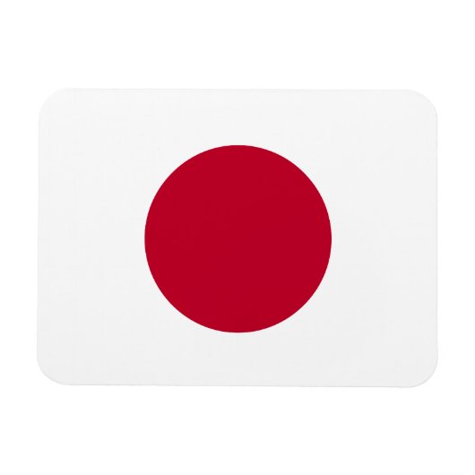 Japan Flag Premium Magnet Magneet (Horizontaal)