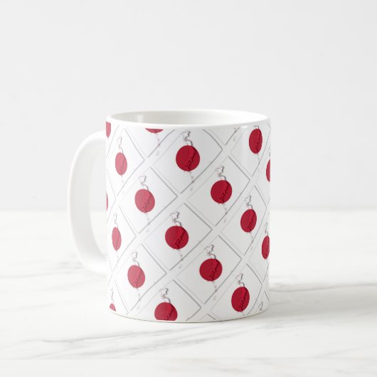 JAPAN FLAG  scripts BLESSED Koffiemok (Voorkant links)