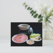 Japan Food Briefkaart (Staand voorkant)