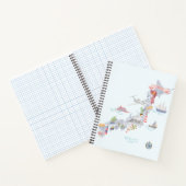 Japan Geïllustreerde kaart Notitieboek (Binnen)