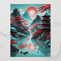 Japan geïnspireerde motieven