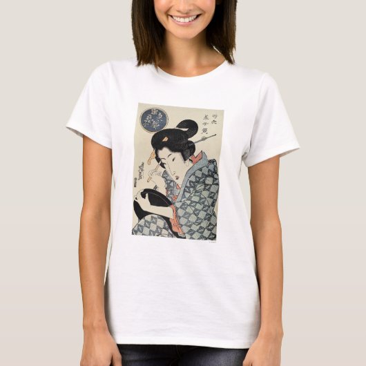 Japan: Geisha van de oostelijke hoofdstad T-shirt (Voorkant)